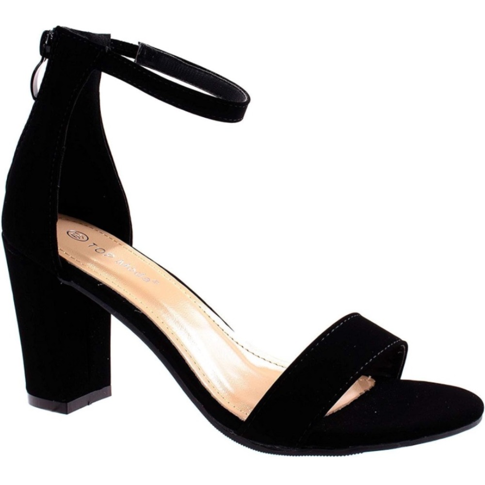 TOP Moda Black 2.75” heels